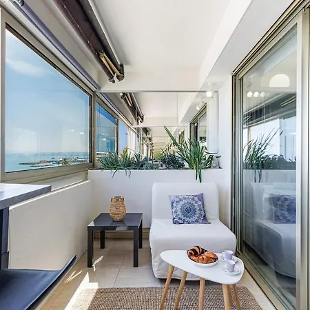 公寓 Sea View- Beach- Chic & Air-conditioned 圣罗兰度瓦